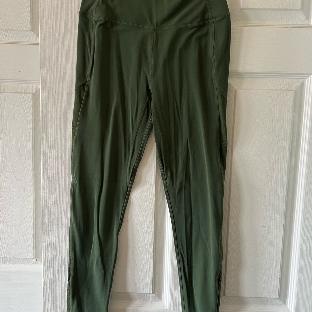 STORI by Katy Hearn Olive Green Leggings